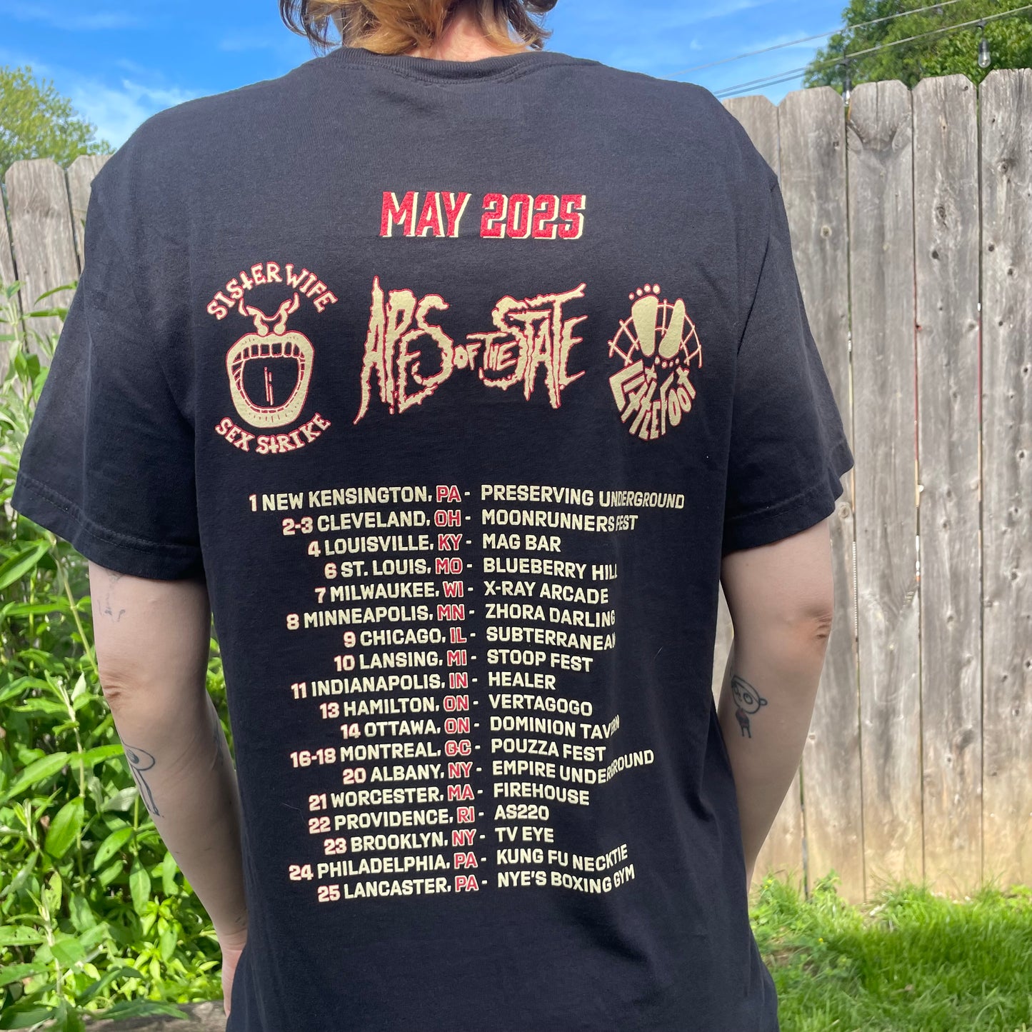 May Tour Shirt