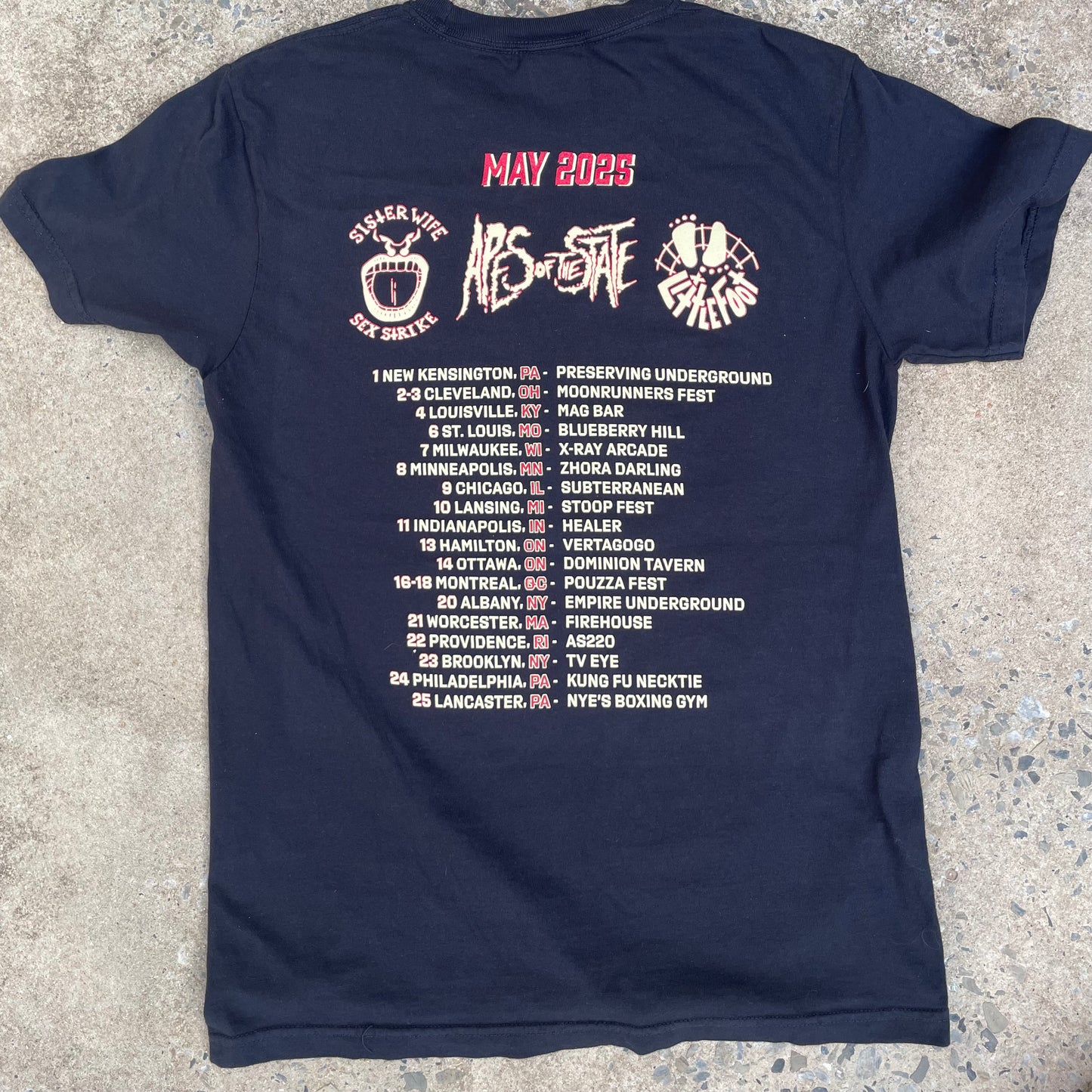 May Tour Shirt