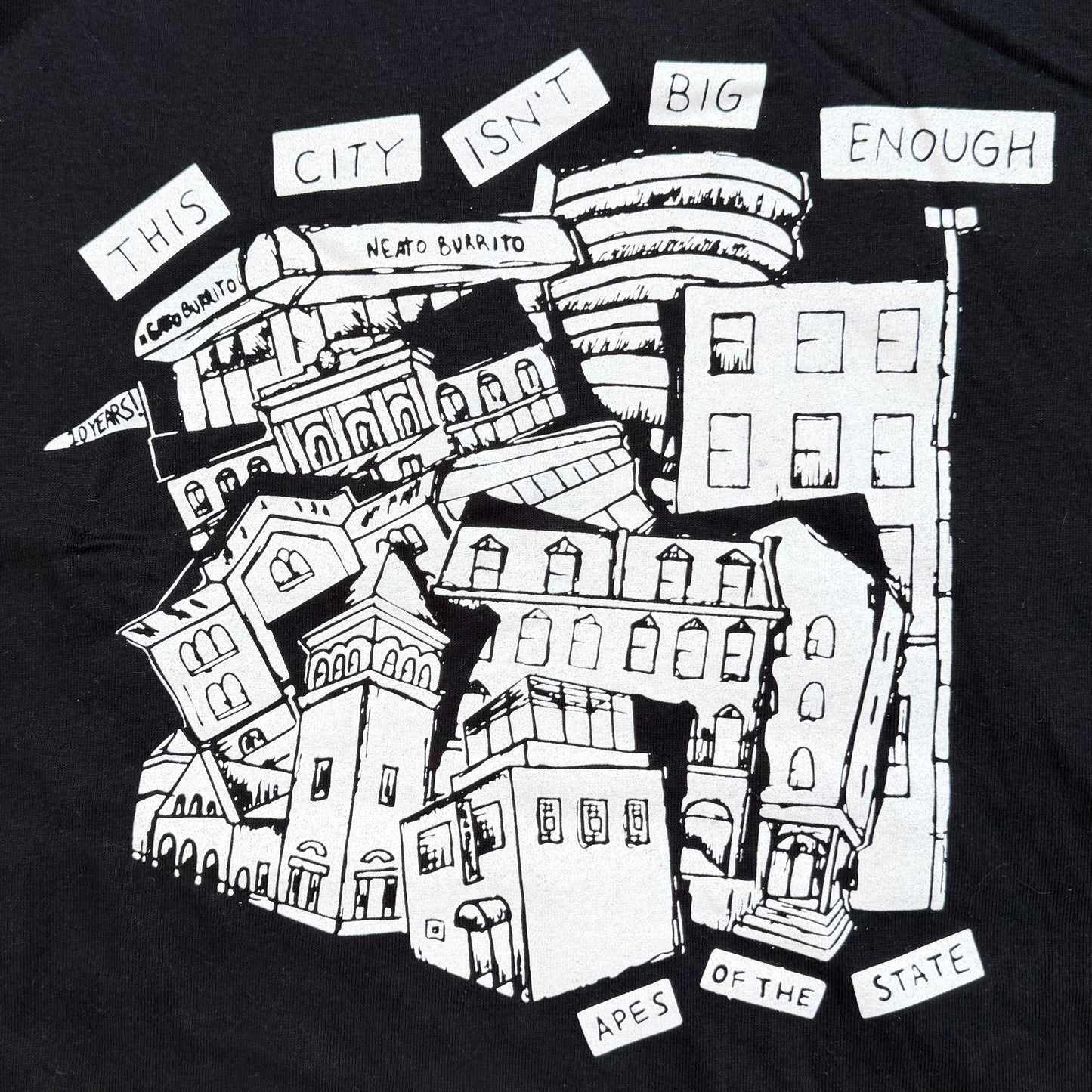 This City Isn't Big Enough 10 Year Shirt